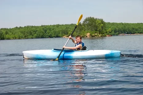 kayaking kinkaid il